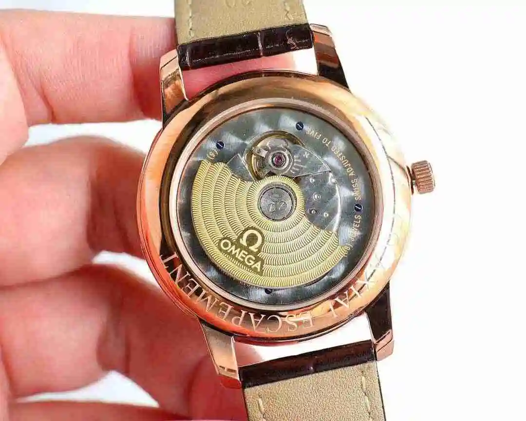 General Watches Omega Watch Men's Watch Paired with Original Fully Automatic Mechanical Movement Top Grade 316 Precision Steel Case with Mineral Super Strong Mirror Diameter 42mm kk010500 view 3