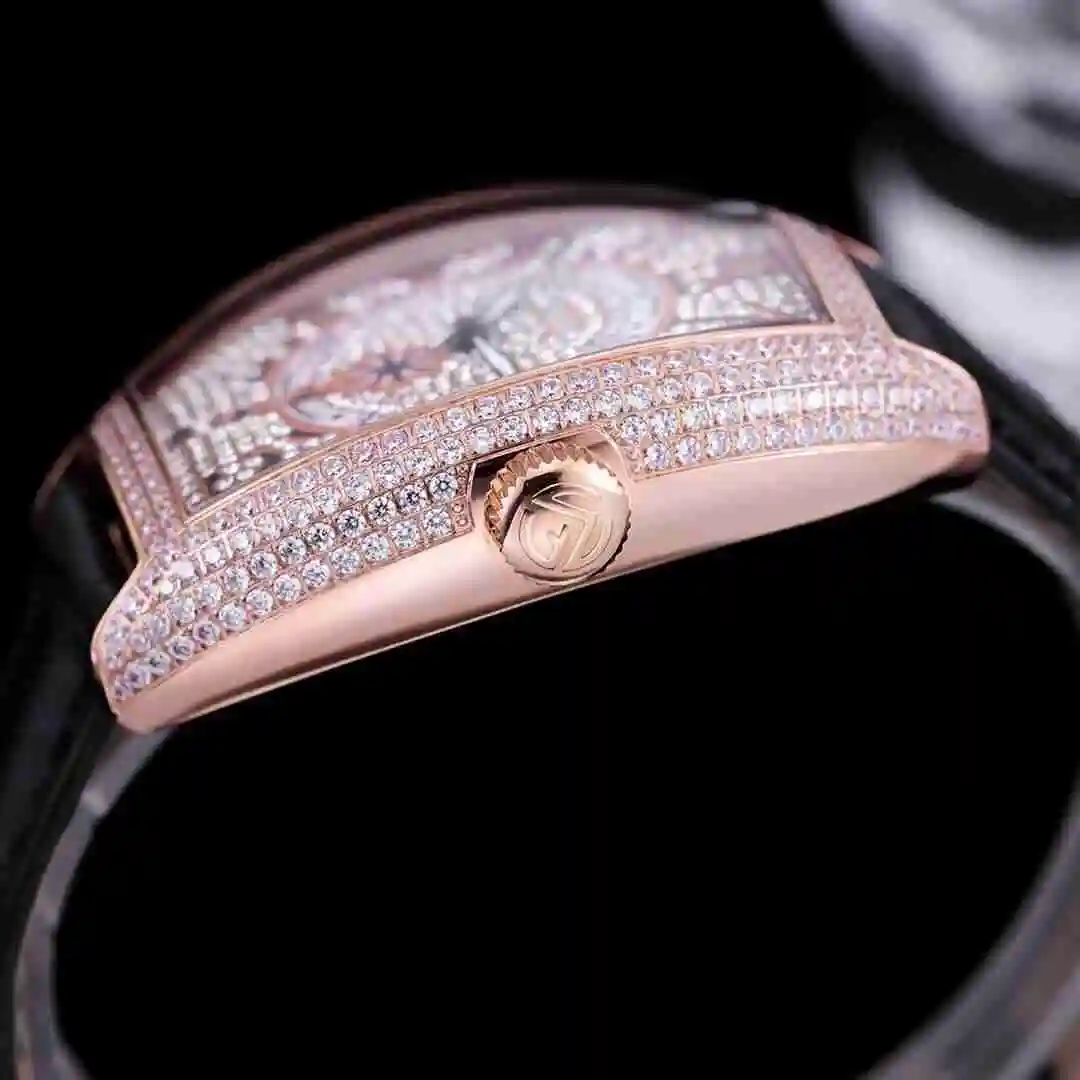 General Watches Franck Muller Frank Watch Men's Watch Paired with Original Fully Automatic Mechanical Movement Top Grade 316 Precision Steel Case with Mineral Super Strong Mirror Diameter 40mm KK04250 1 view 4