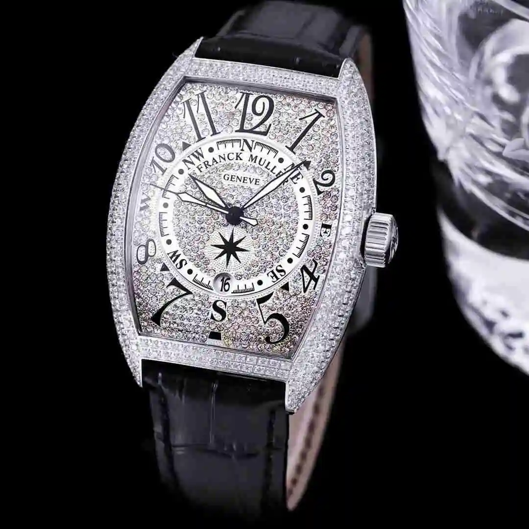 General Watches Franck Muller Frank Watch Men's Watch Paired with Original Fully Automatic Mechanical Movement Top Grade 316 Precision Steel Case with Mineral Super Strong Mirror Diameter 40mm KK04250 1 view 7