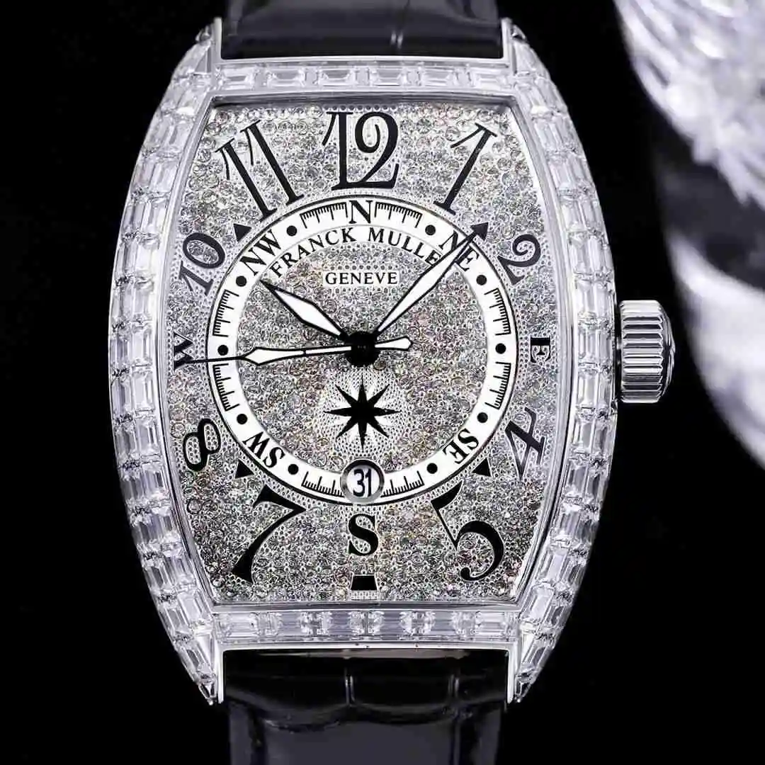 General Watches Franck Muller Frank Watch Men's Watch Paired with Original Fully Automatic Mechanical Movement Top Grade 316 Precision Steel Case with Mineral Super Strong Mirror Diameter 40mm KK04250 1 view 8