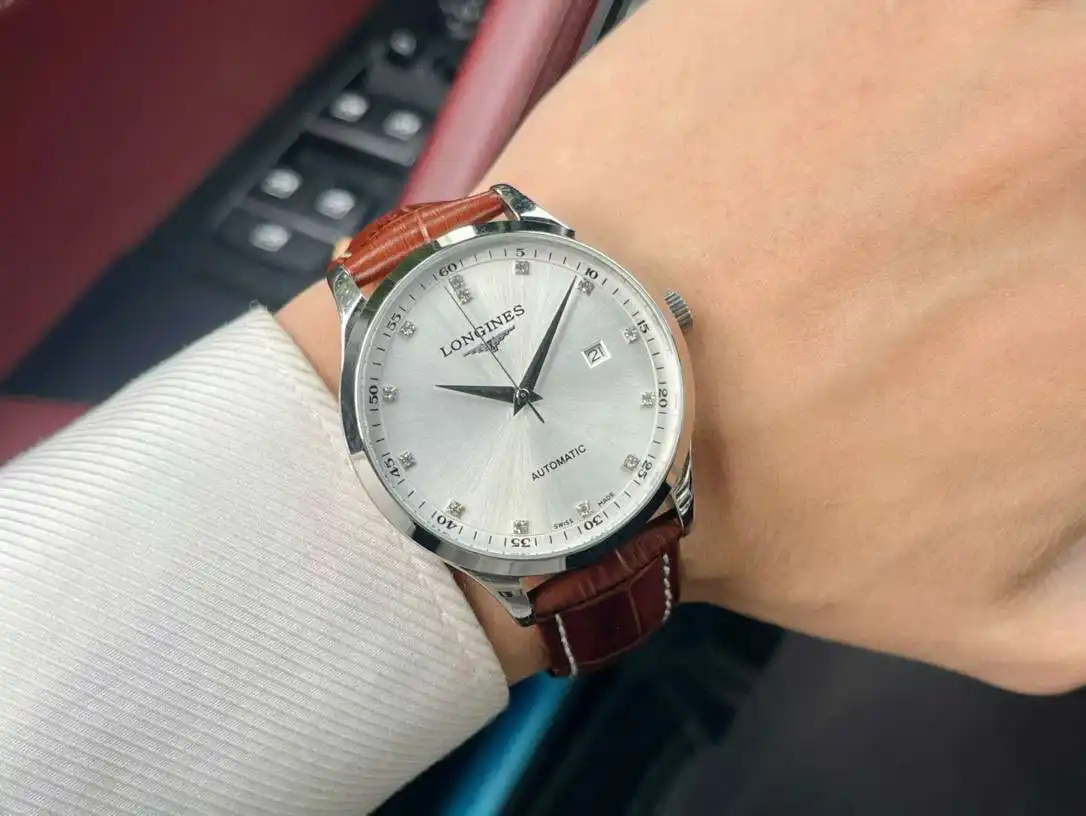 General Watches Watch Men's watch with original fully automatic mechanical movement, top-grade 316 stainless steel case and strap, mineral super mirror, diameter 42cm KK04250 1 view 9
