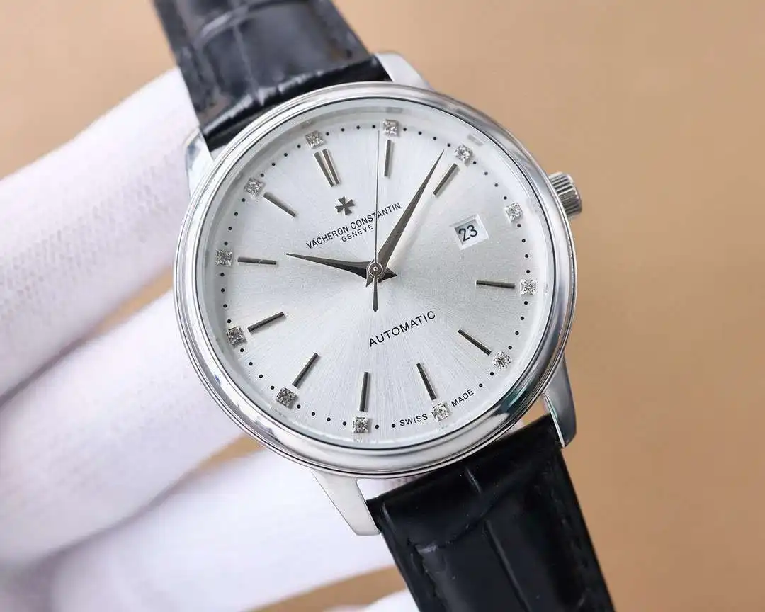 General Watches Watch Men's watch with original fully automatic mechanical movement, top-grade 316 stainless steel case and strap, mineral super mirror, diameter 40cm KK06850 3 view 7
