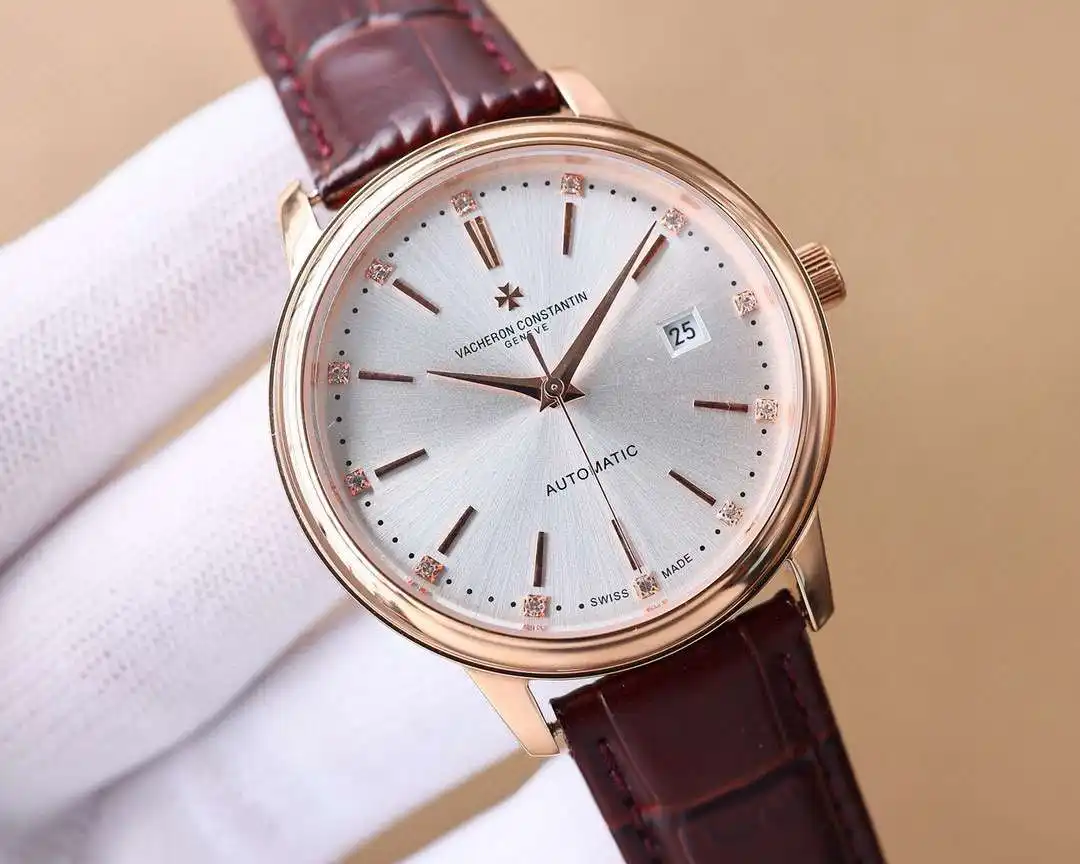 General Watches Watch Men's watch with original fully automatic mechanical movement, top-grade 316 stainless steel case and strap, mineral super mirror, diameter 40cm KK06850 3 view 8