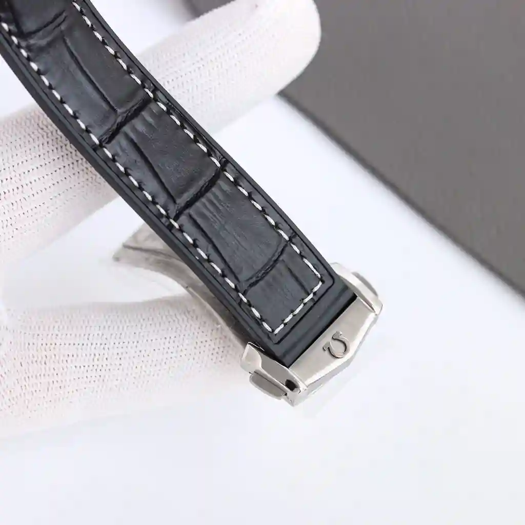 General Watches Omega Ou@mega watch men's watch with original fully automatic mechanical movement top 316 stainless steel case strap mineral super mirror diameter 43mm KK011500 view 2