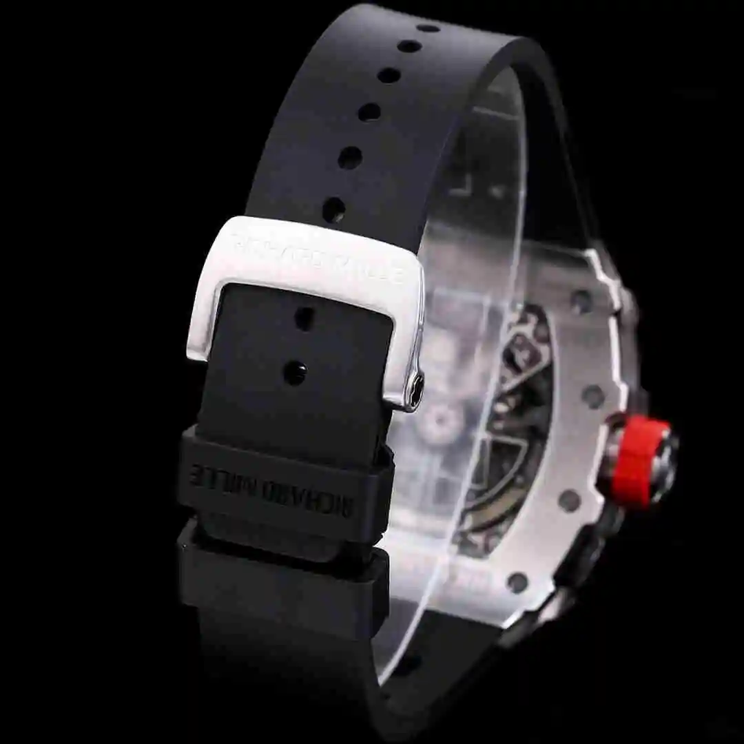 General Watches Richard Mille Richard Miller Watch Men's Watch Paired with Original Fully Automatic Mechanical Movement Top Grade 316 Precision Steel Case with Mineral Super Strong Mirror Diameter 43mm KK view 2