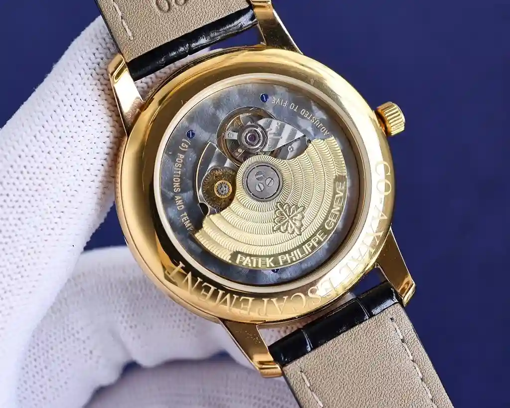 General Watches Patek Philippe white 1 gold 1250 Watch view 3