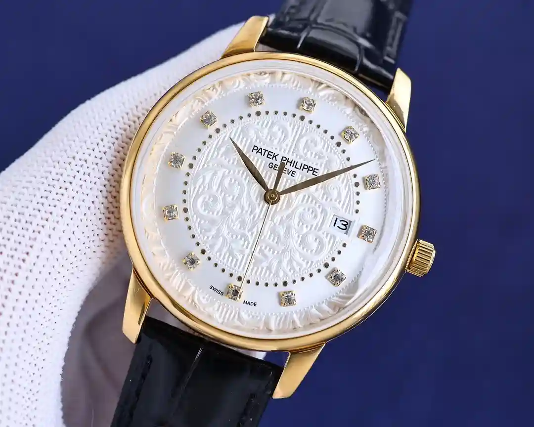General Watches Patek Philippe white 1 gold 1250 Watch view 9