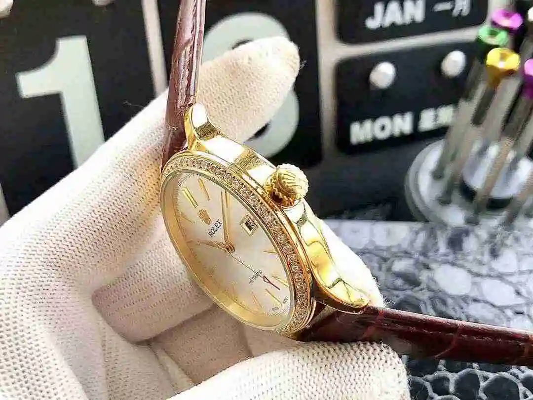 General Watches Rolex Watch Men's Watch Paired with Original Fully Automatic Mechanical Movement Top Grade 316 Precision Steel Case with Mineral Super Strong Mirror Diameter 40mm kk07800 view 4