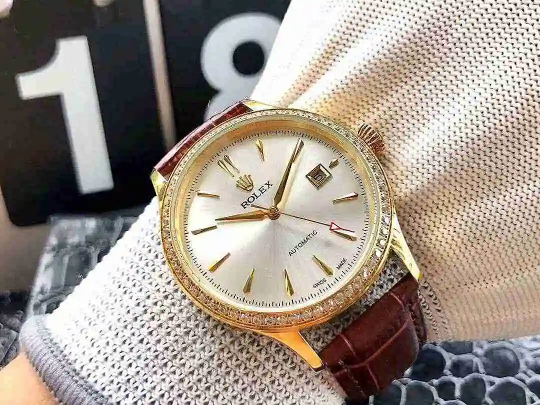 General Watches Rolex Watch Men's Watch Paired with Original Fully Automatic Mechanical Movement Top Grade 316 Precision Steel Case with Mineral Super Strong Mirror Diameter 40mm kk07800 view 5