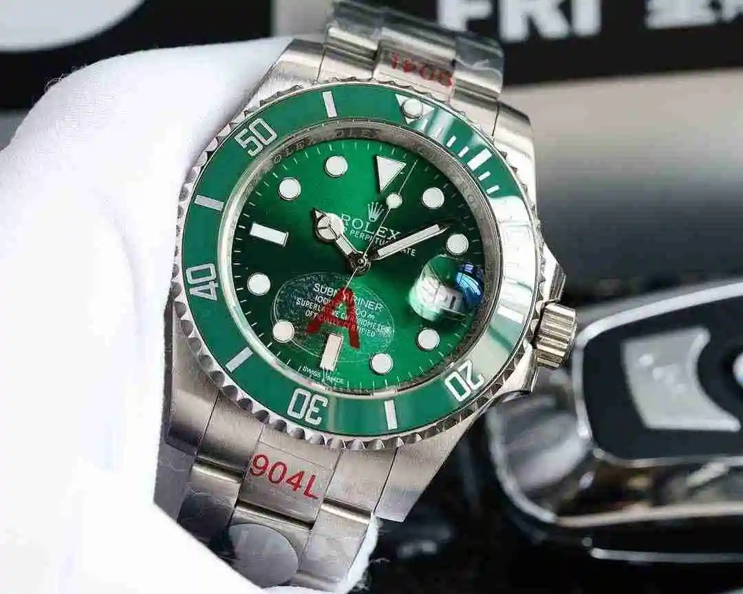 General Watches ROLEX Water Ghost Series Black Green Blue Series Watch view 7