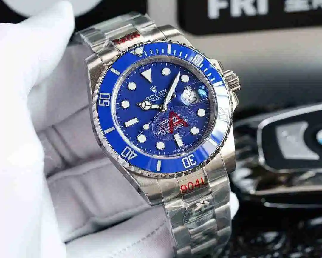 General Watches ROLEX Water Ghost Series Black Green Blue Series Watch view 9