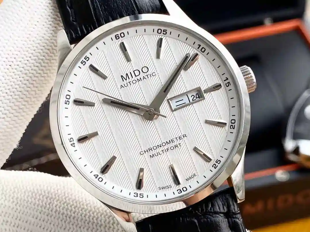 General Watches Mido MIDO watch for men with original fully automatic mechanical movement, top grade 316 precision steel case with mineral super strong mirror diameter 40mm KK03350 1 view 7