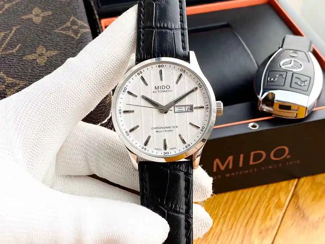 General Watches Mido MIDO watch for men with original fully automatic mechanical movement, top grade 316 precision steel case with mineral super strong mirror diameter 40mm KK03350 1 view 9