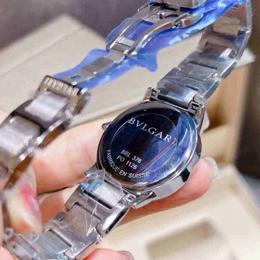 General Watches Bvlgari Bulgari Watch Women's Watch Paired with Original Fully Automatic Mechanical Movement Top Grade 316 Precision Steel Case with Mineral Super Strong Mirror Diameter 33mm kk02700 view 3