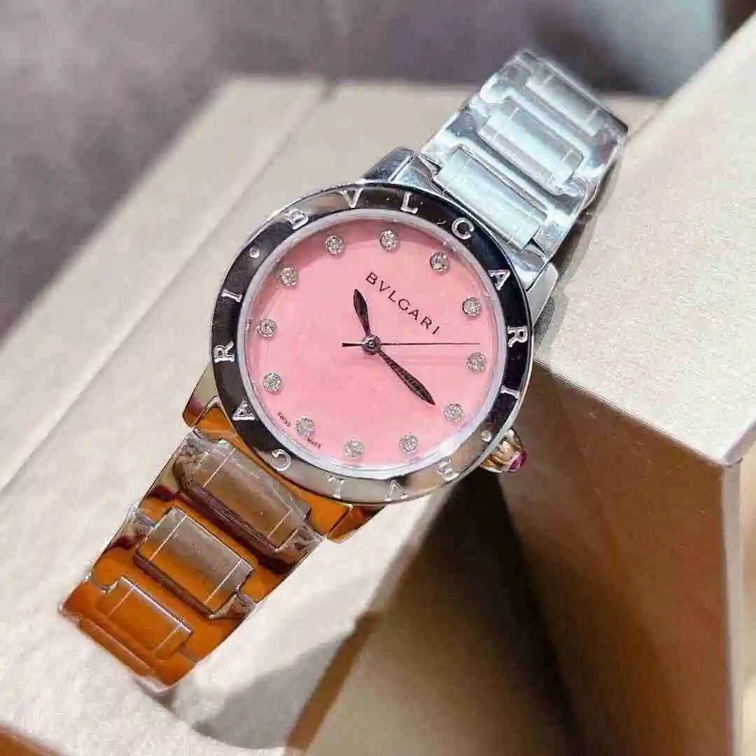 General Watches Bvlgari Bulgari Watch Women's Watch Paired with Original Fully Automatic Mechanical Movement Top Grade 316 Precision Steel Case with Mineral Super Strong Mirror Diameter 33mm kk02700 view 4