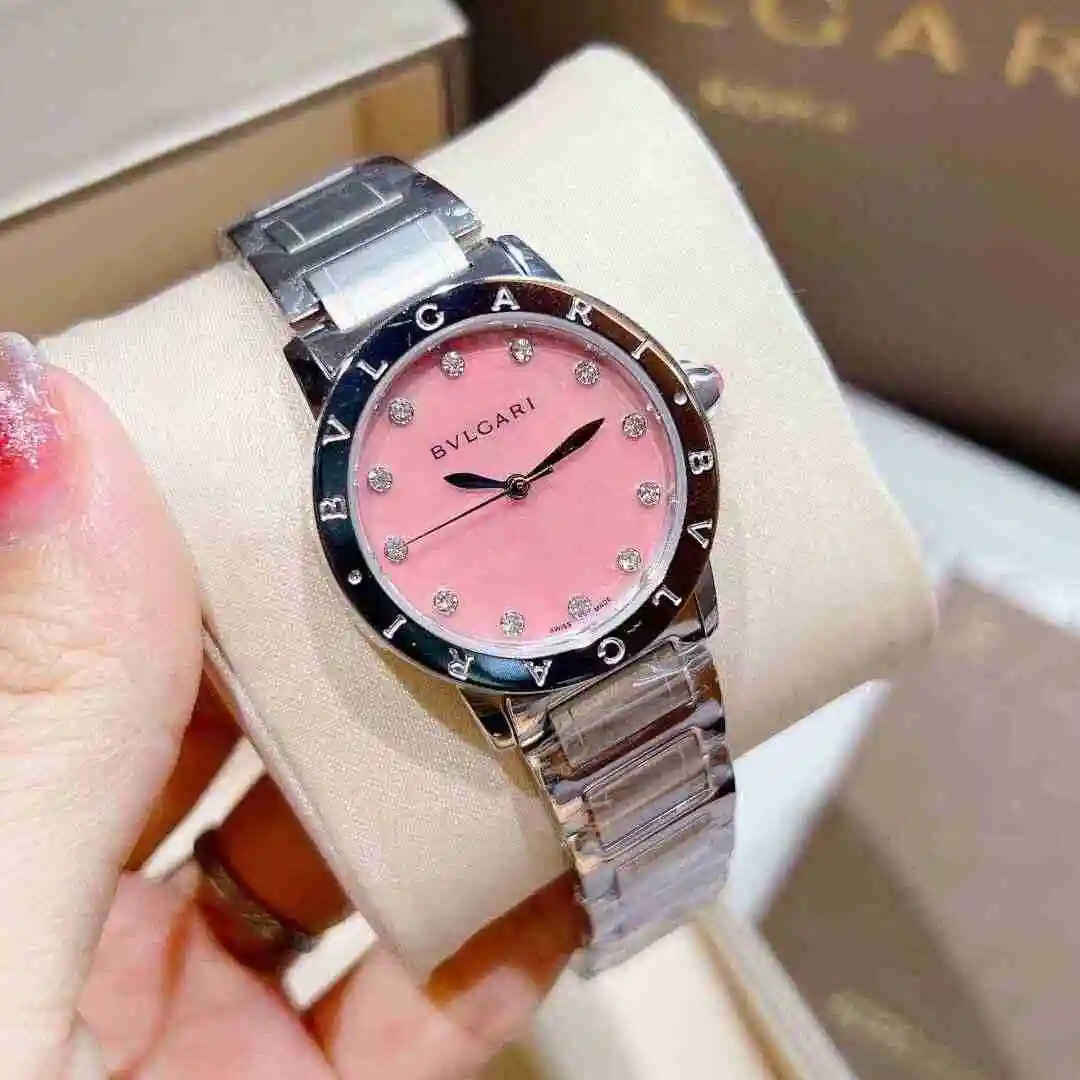 General Watches Bvlgari Bulgari Watch Women's Watch Paired with Original Fully Automatic Mechanical Movement Top Grade 316 Precision Steel Case with Mineral Super Strong Mirror Diameter 33mm kk02700 view 5