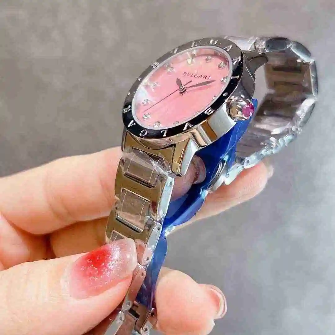 General Watches Bvlgari Bulgari Watch Women's Watch Paired with Original Fully Automatic Mechanical Movement Top Grade 316 Precision Steel Case with Mineral Super Strong Mirror Diameter 33mm kk02700 view 6
