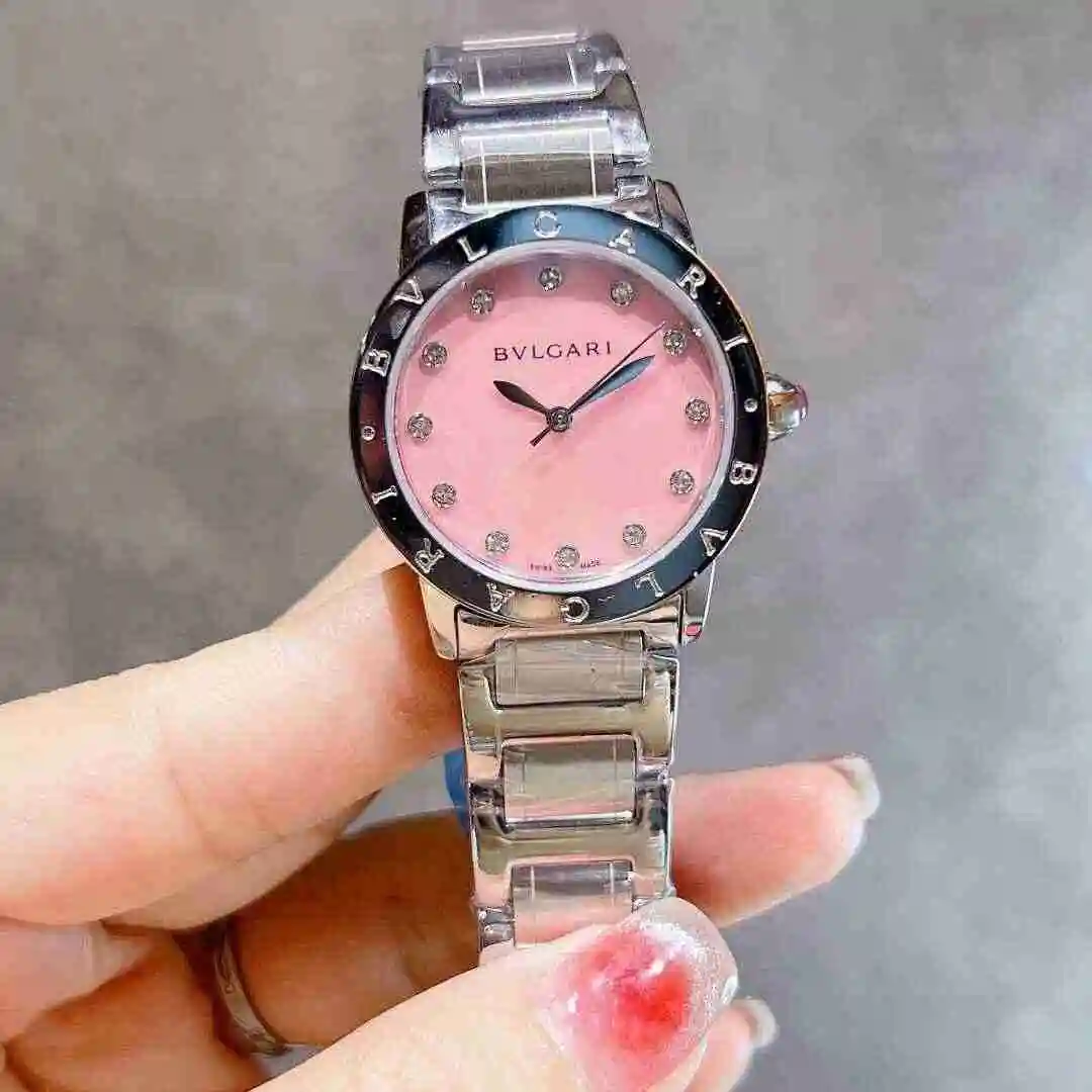 General Watches Bvlgari Bulgari Watch Women's Watch Paired with Original Fully Automatic Mechanical Movement Top Grade 316 Precision Steel Case with Mineral Super Strong Mirror Diameter 33mm kk02700 view 8