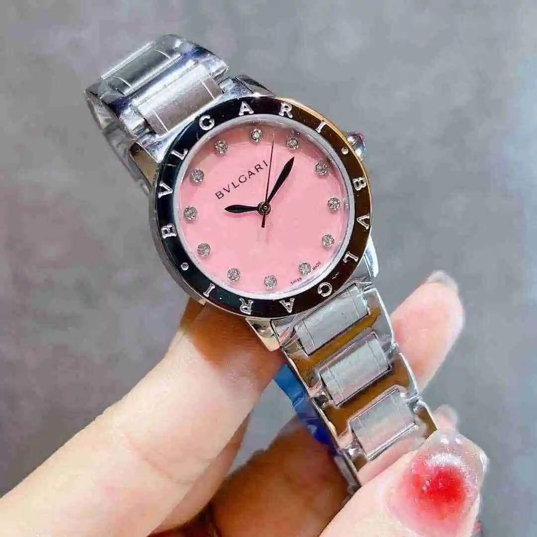 General Watches Bvlgari Bulgari Watch Women's Watch Paired with Original Fully Automatic Mechanical Movement Top Grade 316 Precision Steel Case with Mineral Super Strong Mirror Diameter 33mm kk02700 view 9