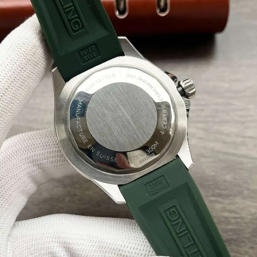 General Watches Breitling Watch Bai@Ling men's watch with original fully automatic mechanical movement, top-grade 316 stainless steel case and strap, mineral super mirror, diameter 44mm KK04450 1 view 3