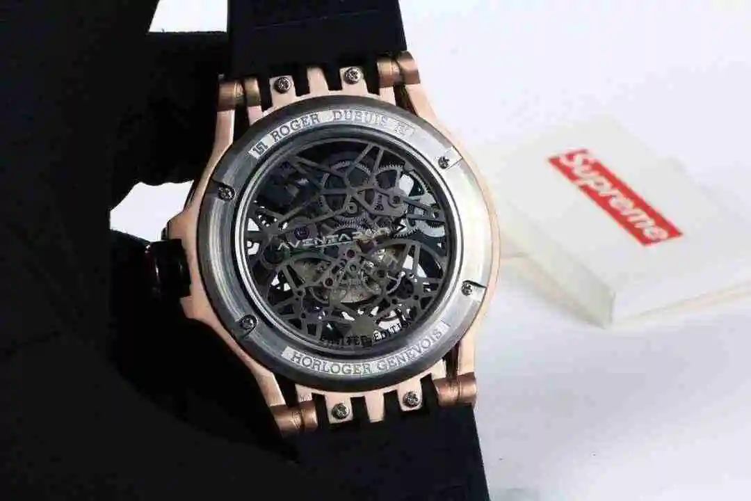 General Watches Roger Duby White 600 Rose Black 620 Watch view 5