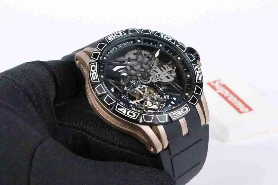 General Watches Roger Duby White 600 Rose Black 620 Watch view 7