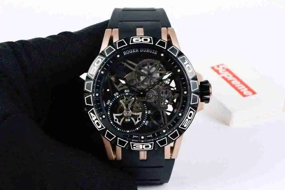 General Watches Roger Duby White 600 Rose Black 620 Watch view 8