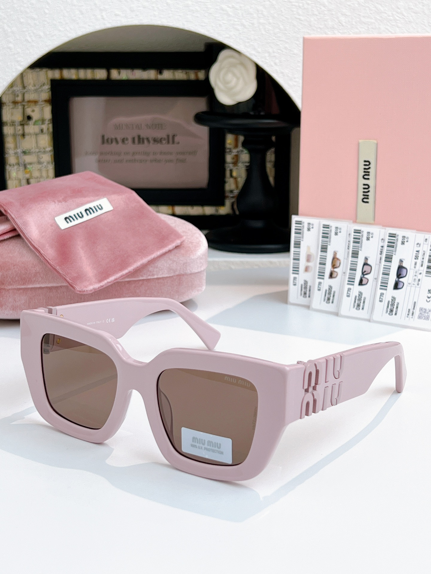 Miu Miu EL:SMU B05-F Size 51-20-135 1408160 Sunglasses view 4