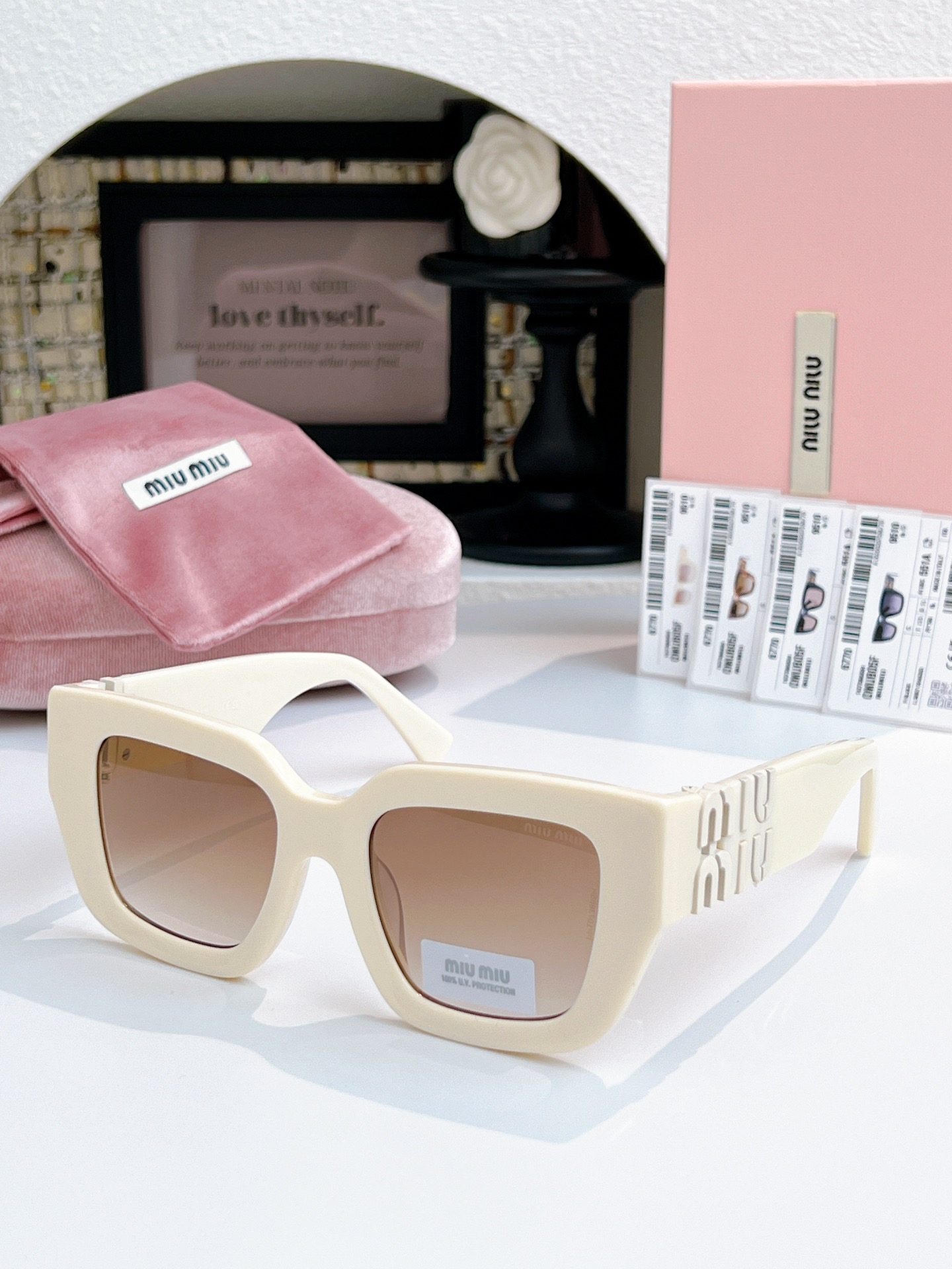 Miu Miu EL:SMU B05-F Size 51-20-135 1408160 Sunglasses view 5