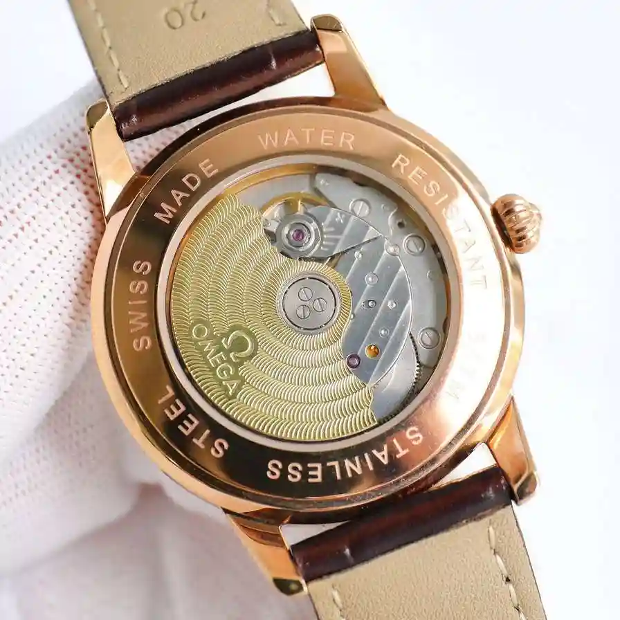 General Watches Omega Ou @ Miga Watch Men's Watch Paired with Original Fully Automatic Mechanical Movement Top Grade 316 Precision Steel Case with Mineral Super Strong Mirror Diameter 40mm KK09800 view 4