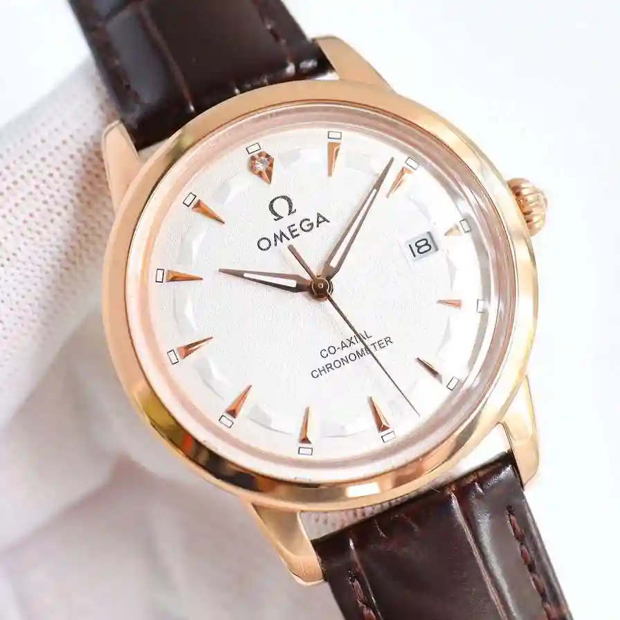 General Watches Omega Ou @ Miga Watch Men's Watch Paired with Original Fully Automatic Mechanical Movement Top Grade 316 Precision Steel Case with Mineral Super Strong Mirror Diameter 40mm KK09800 view 7