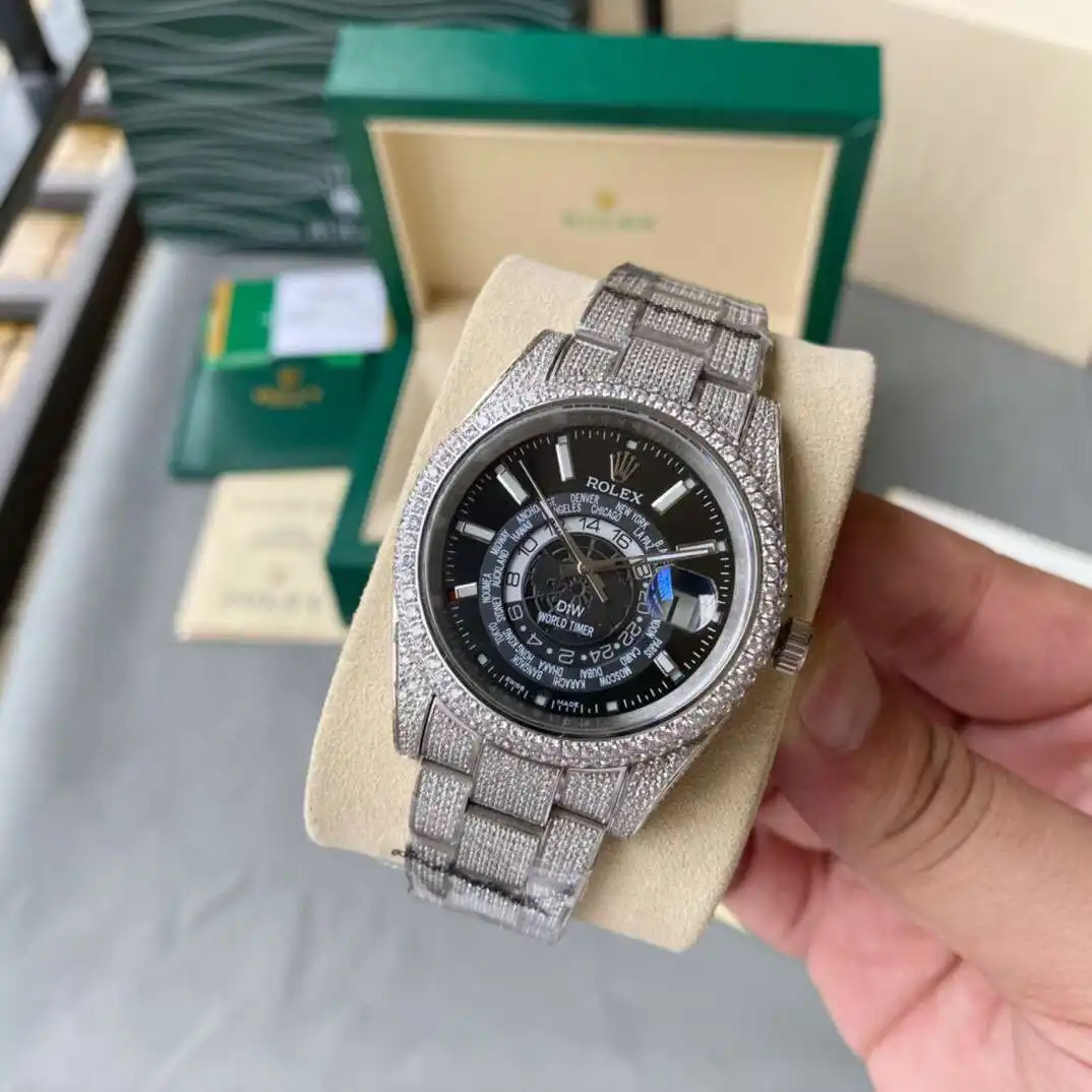 General Watches Rolex watches men's watch with original fully automatic mechanical movement top 316 stainless steel case strap mineral super mirror diameter 40mm KK09800 1 view 5