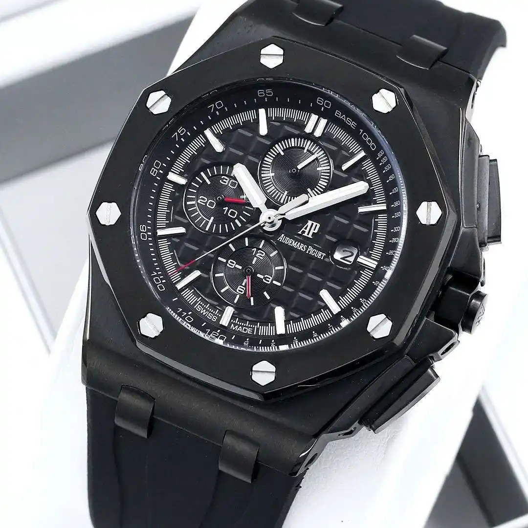 General Watches Watch, men's watch with original fully automatic mechanical movement, top-grade 316 stainless steel case and strap, mineral super mirror, diameter 42cm KK06050 1 view 5