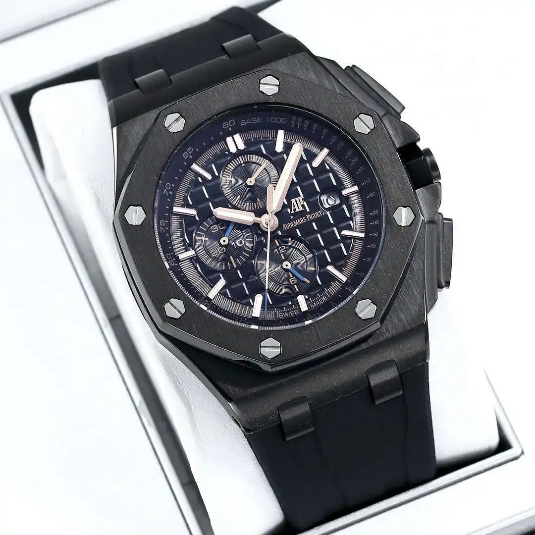 General Watches Watch, men's watch with original fully automatic mechanical movement, top-grade 316 stainless steel case and strap, mineral super mirror, diameter 42cm KK06050 1 view 8