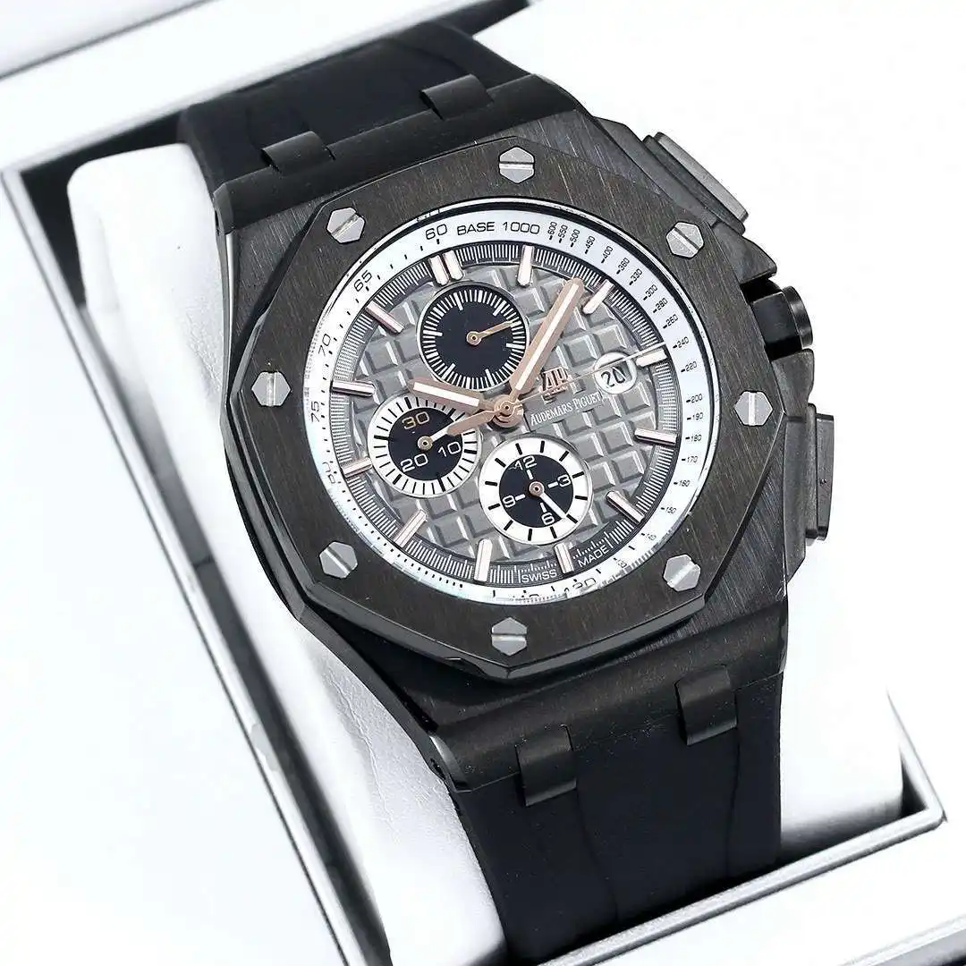 General Watches Watch, men's watch with original fully automatic mechanical movement, top-grade 316 stainless steel case and strap, mineral super mirror, diameter 42cm KK06050 1 view 9