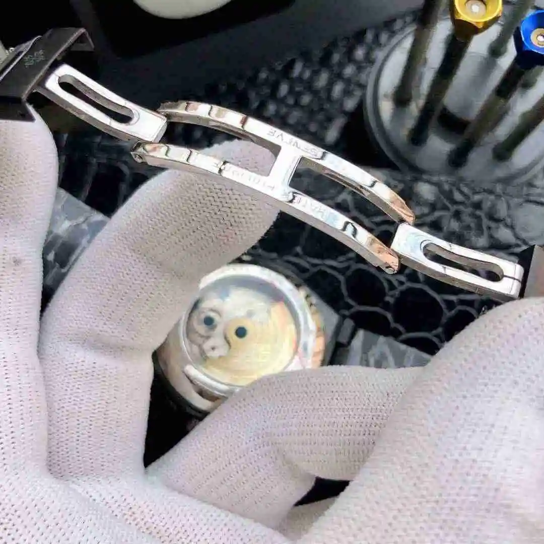 General Watches Patek Philippe Watch Men's Watch Paired with Original Fully Automatic Mechanical Movement Top Grade 316 Precision Steel Case Case with Mineral Super Strong Mirror Diameter 42mm KK05450 5 view 4