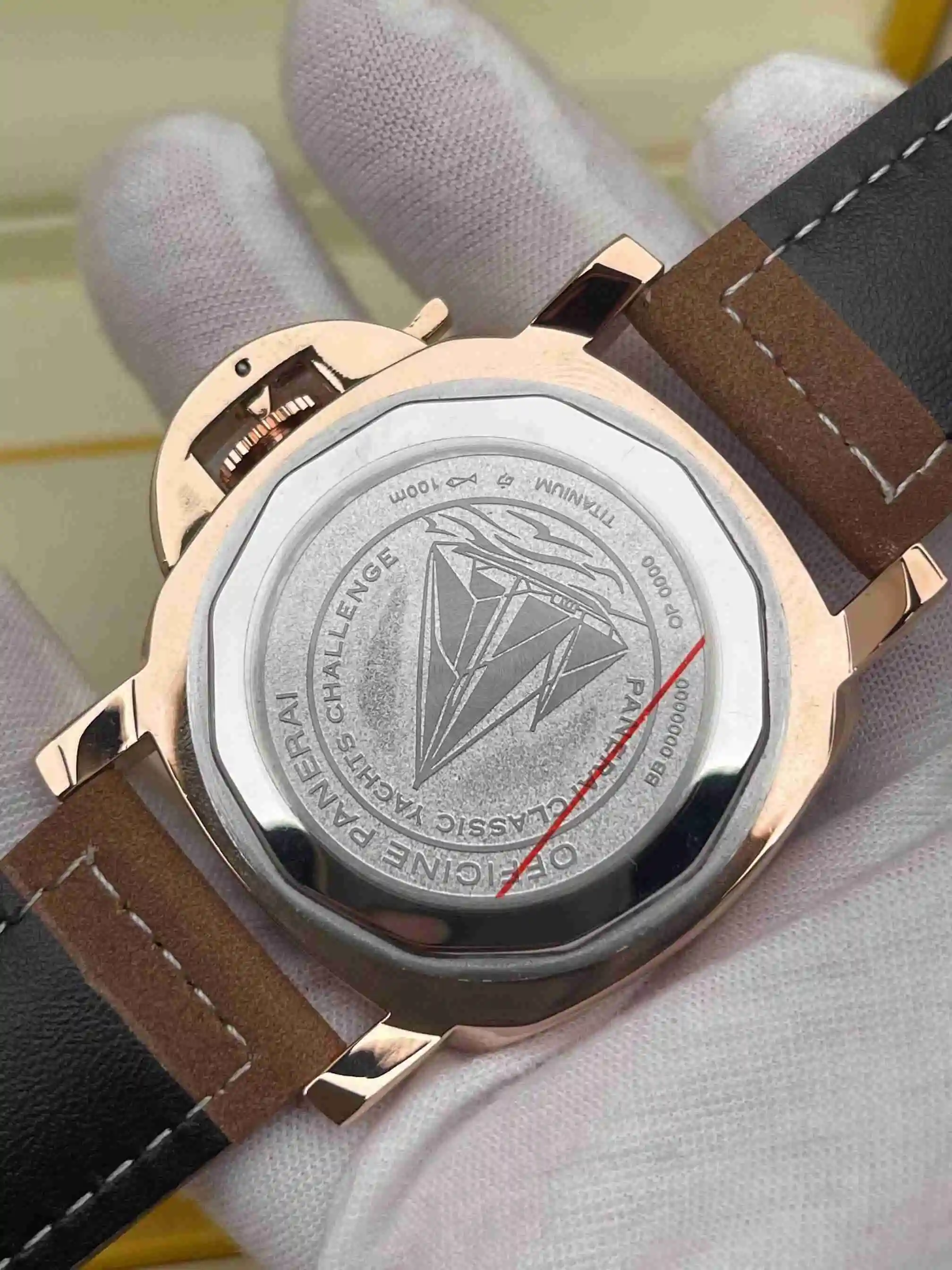 General Watches Panerai Peinahai Watch Men's Watch Paired with Original Fully Automatic Mechanical Movement Top Grade 316 Precision Steel Case with Mineral Super Strong Mirror Diameter 44mm KK02950 view 3