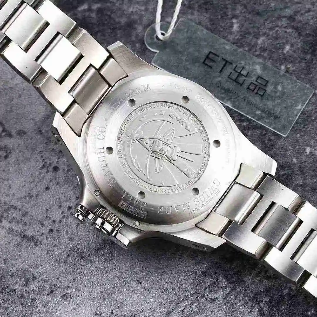 General Watches Ball White 1050 Black+50 Steel+100 Watch view 4