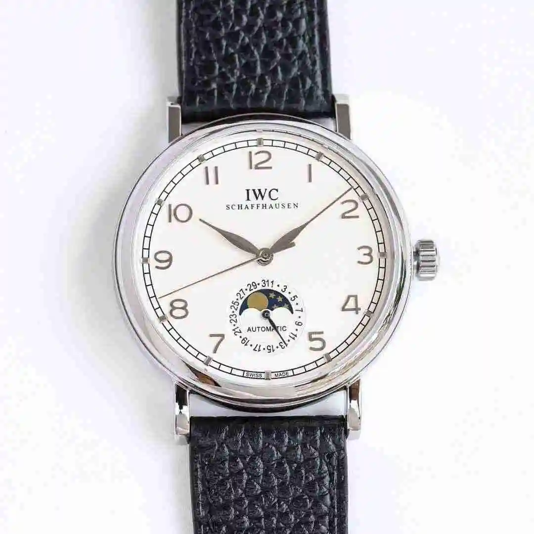 General Watches IWC Wanguo Watch Men's Watch Paired with Original Fully Automatic Mechanical Movement Top Grade 316 Precision Steel Case with Mineral Super Strong Mirror Diameter 39mm kk view 9