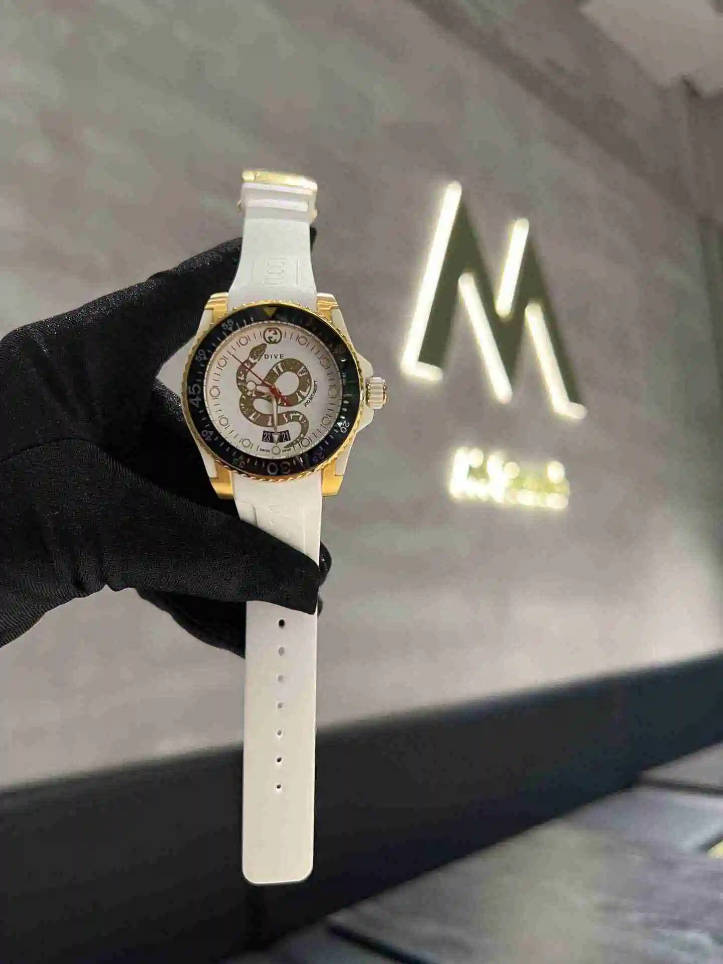 General Watches GUCCI Gucci Watch Couple Watch Paired with Original Fully Automatic Mechanical Movement Top grade 316 Precision Steel Case Case with Mineral Super Strong Mirror Diameter 40mm KK03250 1 view 4