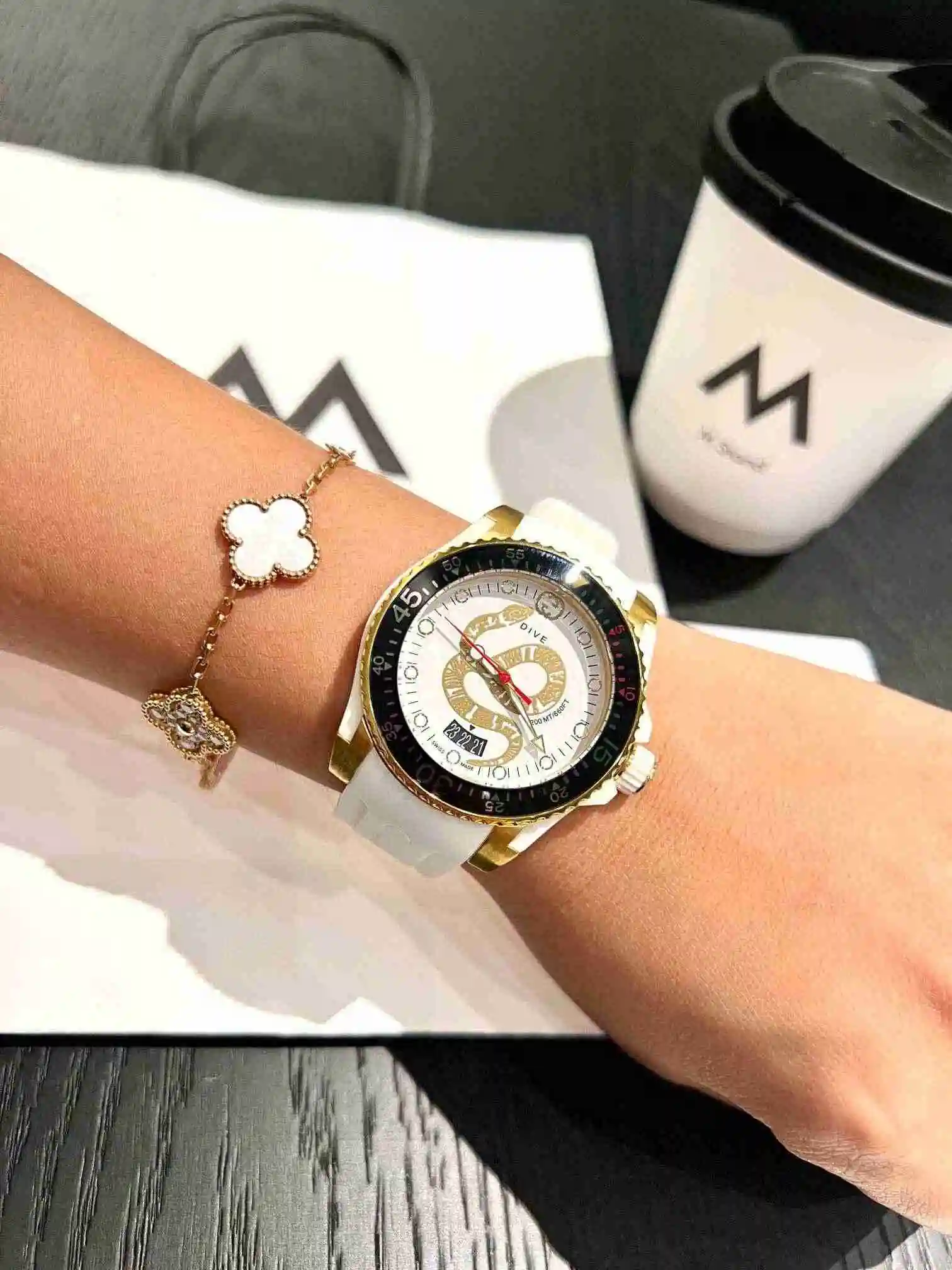 General Watches GUCCI Gucci Watch Couple Watch Paired with Original Fully Automatic Mechanical Movement Top grade 316 Precision Steel Case Case with Mineral Super Strong Mirror Diameter 40mm KK03250 1 view 5