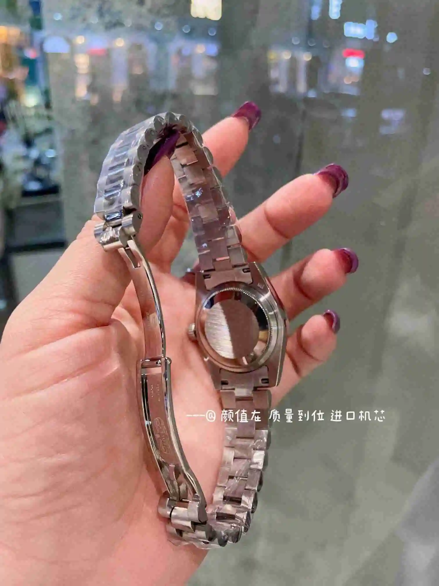 General Watches Rolex Watch Women's Watch Paired with Original Fully Automatic Mechanical Movement Top grade 316 Precision Steel Case with Mineral Super Strong Mirror Diameter 31cm KK03050 1 view 6