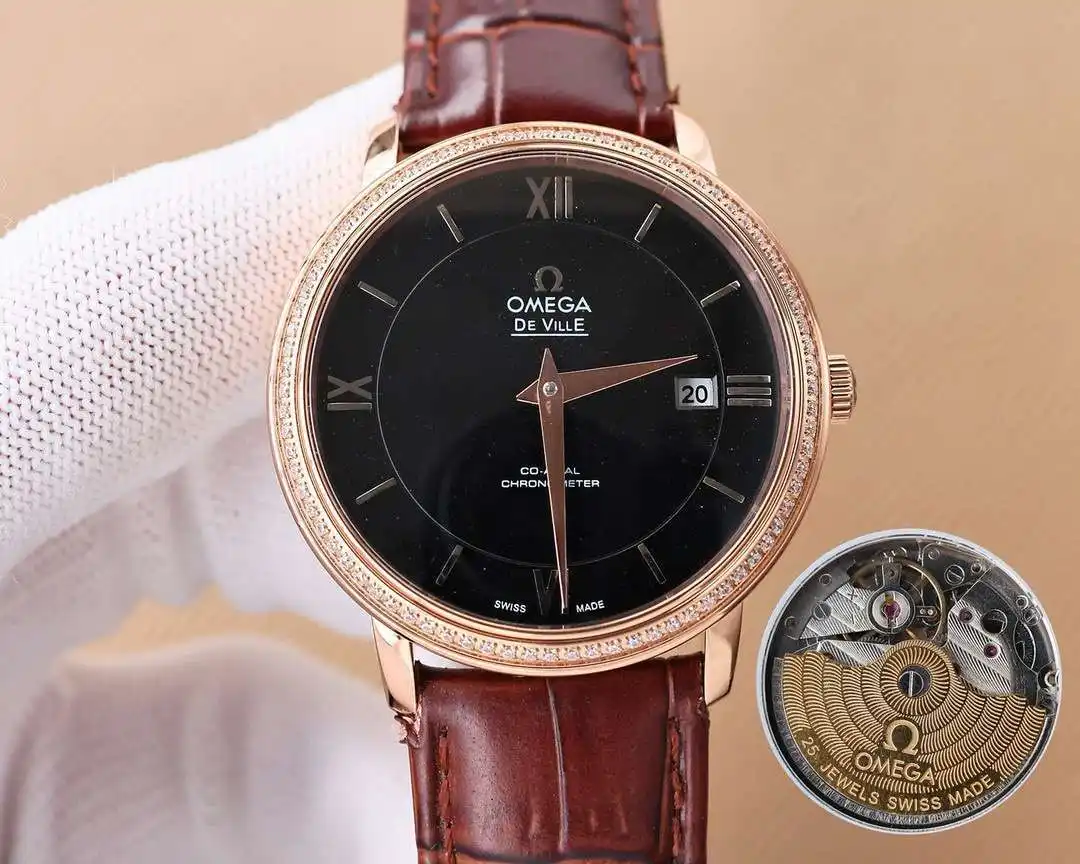 General Watches Watch Men's watch with original fully automatic mechanical movement, top-grade 316 stainless steel case and strap, mineral super mirror, diameter 39cm KK05250 1 view 5