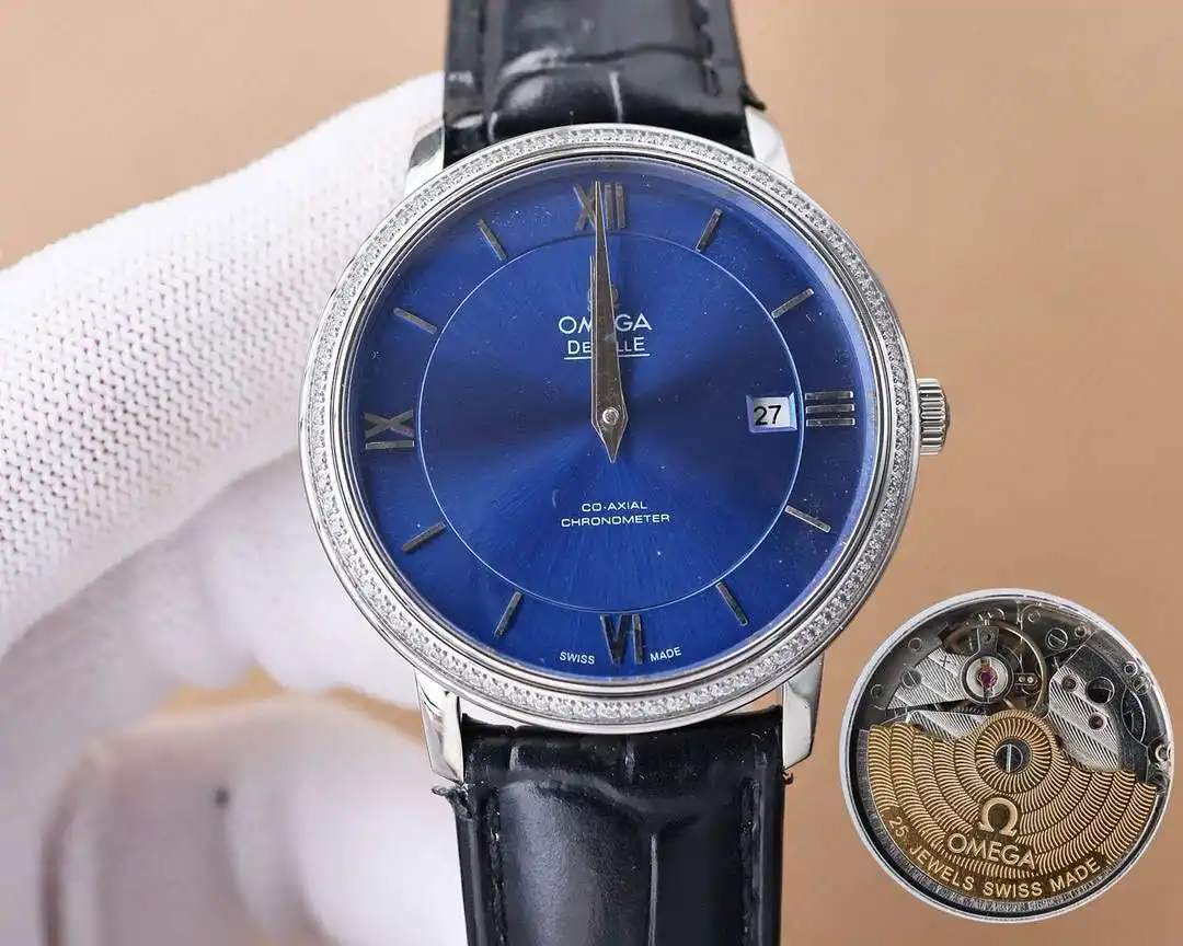 General Watches Watch Men's watch with original fully automatic mechanical movement, top-grade 316 stainless steel case and strap, mineral super mirror, diameter 39cm KK05250 1 view 6