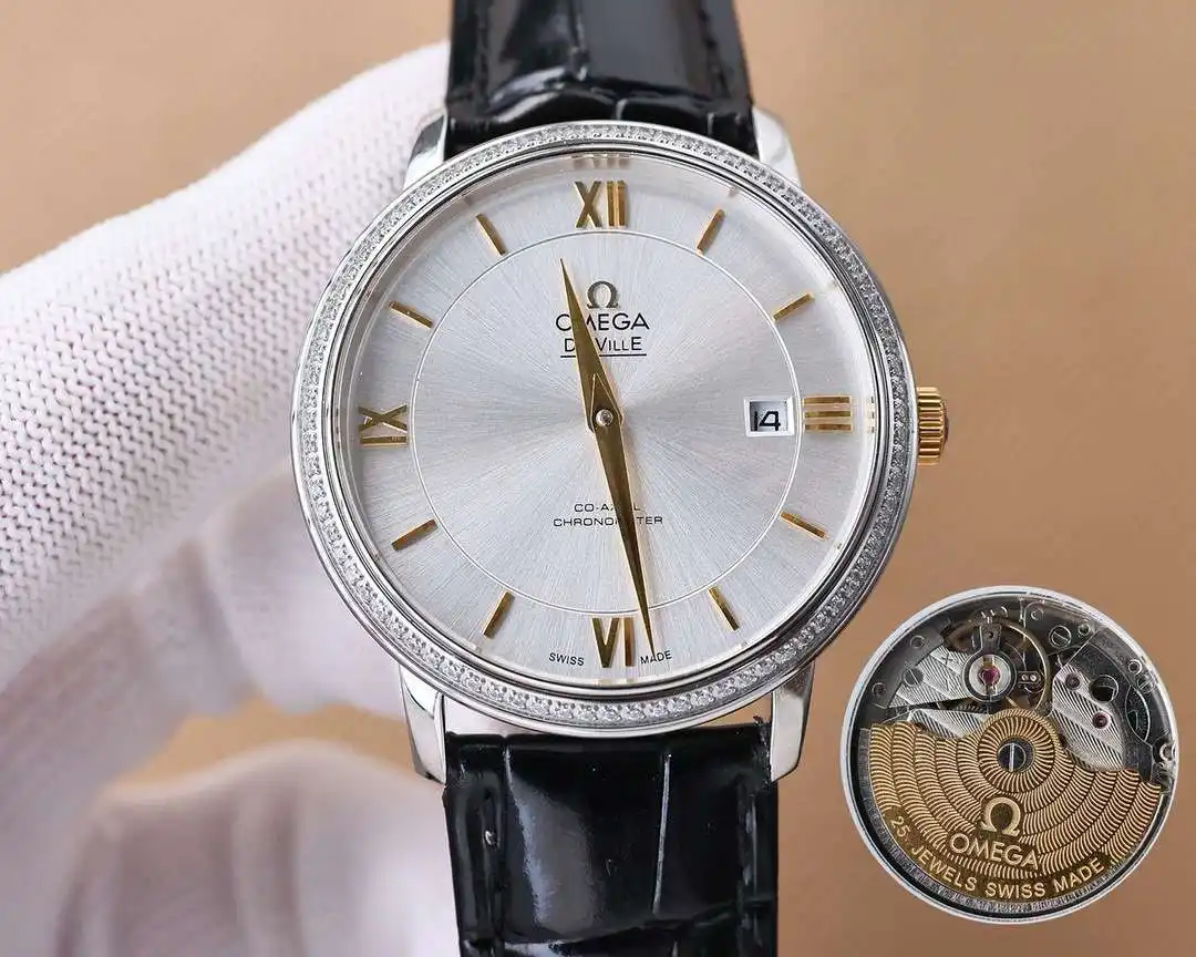 General Watches Watch Men's watch with original fully automatic mechanical movement, top-grade 316 stainless steel case and strap, mineral super mirror, diameter 39cm KK05250 1 view 8