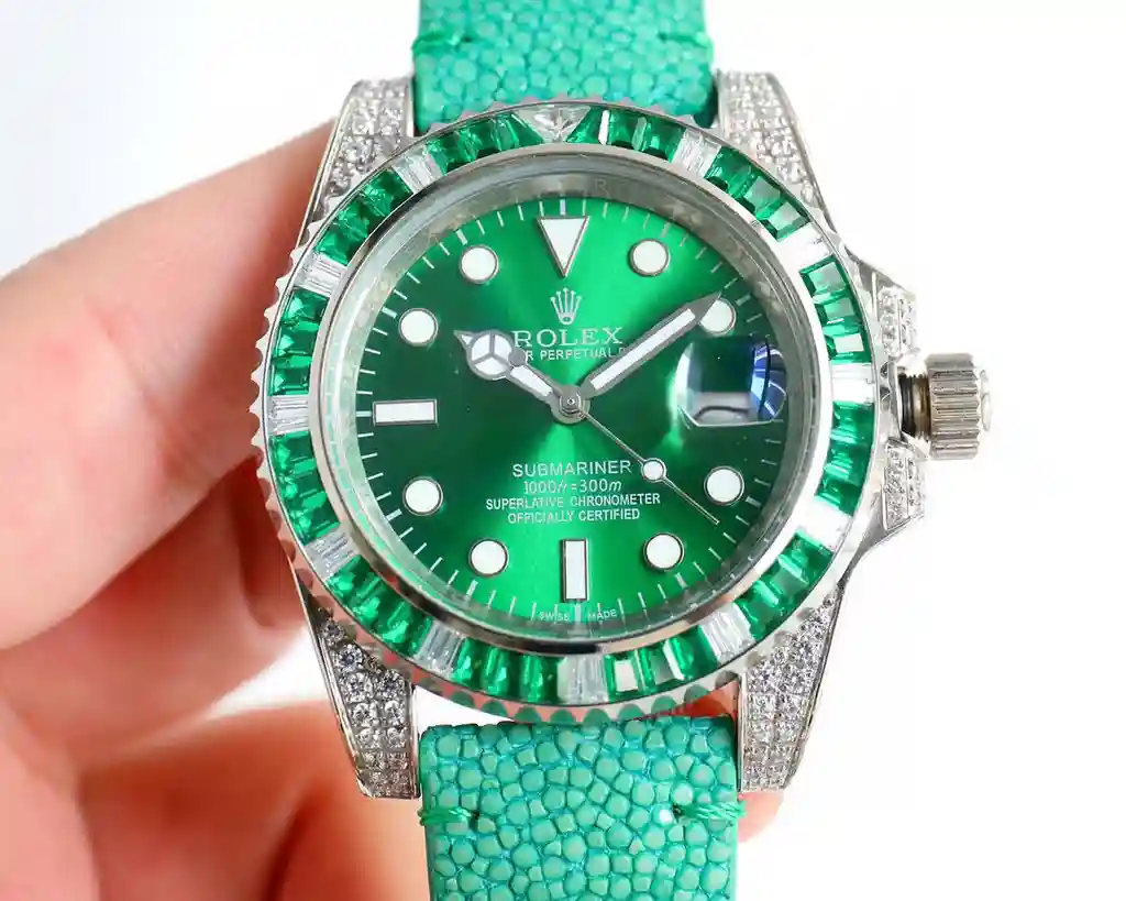 General Watches Rolex watches men's watch with original fully automatic mechanical movement top 316 stainless steel case strap mineral super mirror diameter 40mm KK view 7