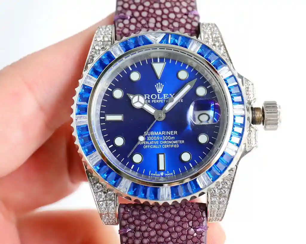 General Watches Rolex watches men's watch with original fully automatic mechanical movement top 316 stainless steel case strap mineral super mirror diameter 40mm KK view 8