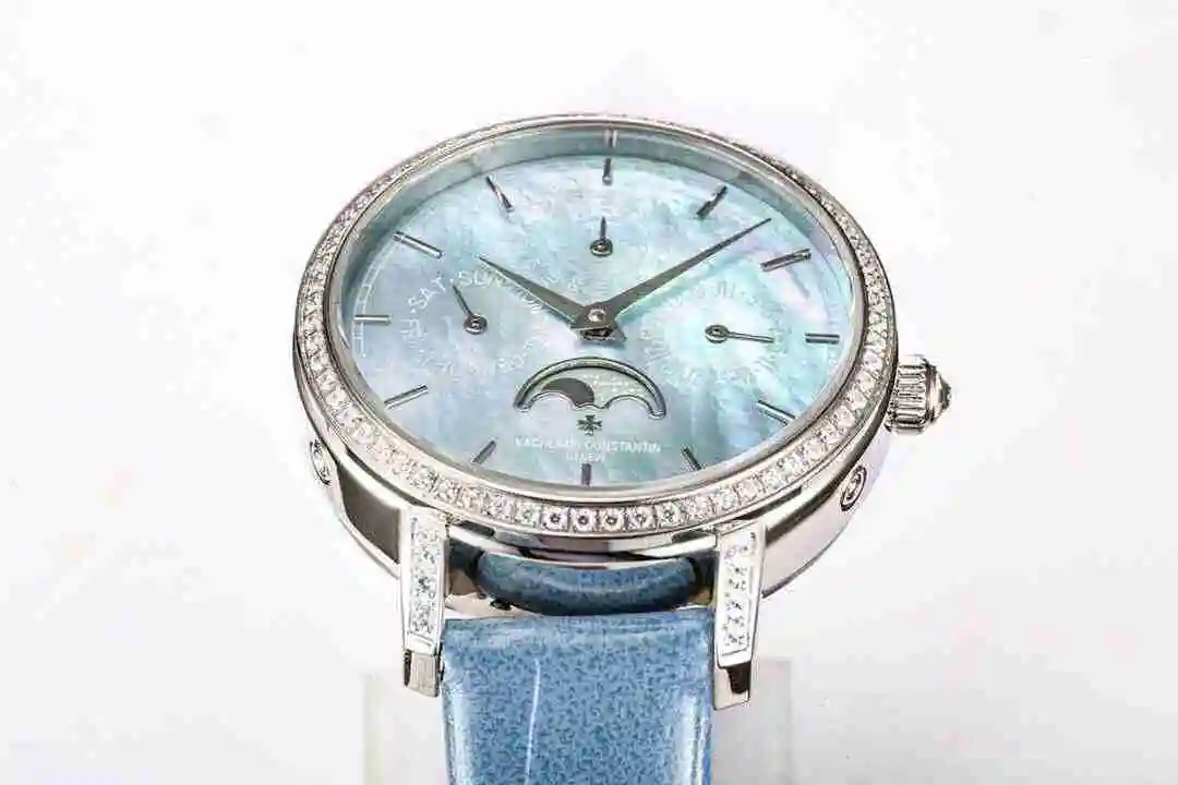 General Watches Vacheron Constantin Jiangshi Dandun Watch Women's Watch Paired with Original Fully Automatic Mechanical Movement Top Grade 316 Precision Steel Case with Mineral Super Strong Mirror Diameter 36mm kk013500 view 6