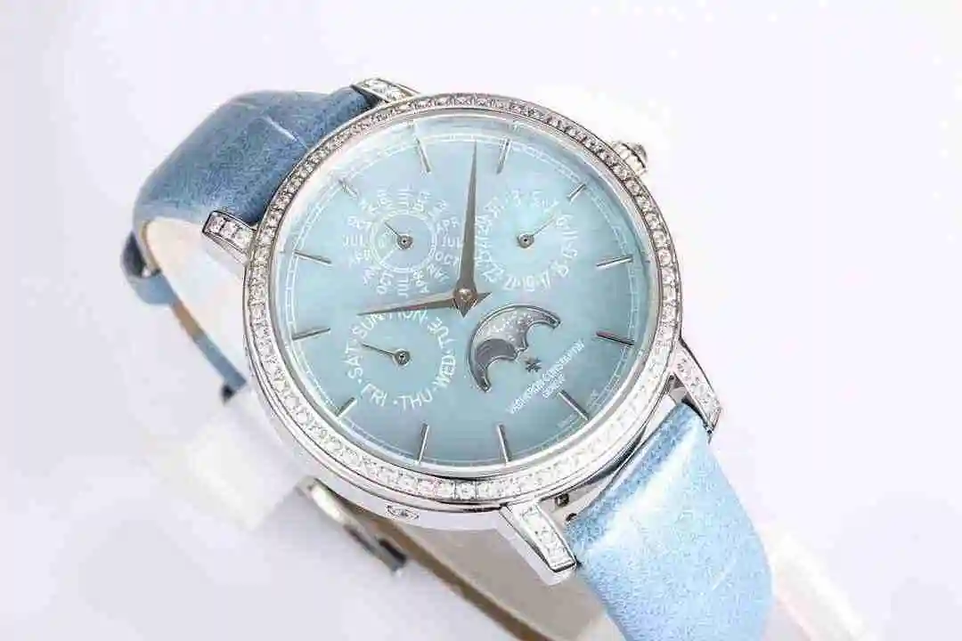 General Watches Vacheron Constantin Jiangshi Dandun Watch Women's Watch Paired with Original Fully Automatic Mechanical Movement Top Grade 316 Precision Steel Case with Mineral Super Strong Mirror Diameter 36mm kk013500 view 7