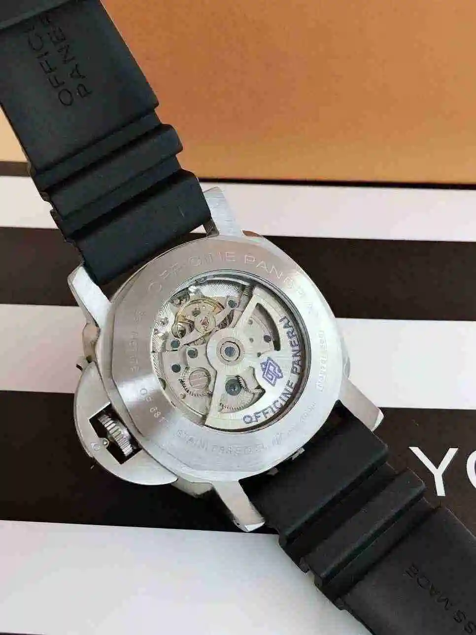 General Watches Panerai Peinahai Watch Men's Watch Paired with Original Fully Automatic Mechanical Movement Top Grade 316 Precision Steel Case with Mineral Super Strong Mirror Diameter 47mm KK05850 view 6